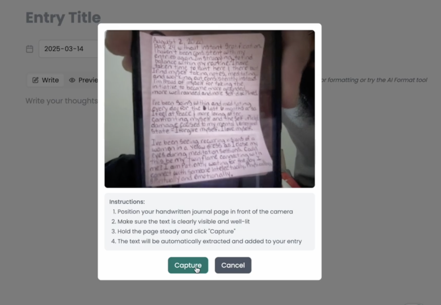 LifeLens Image-to-Text OCR